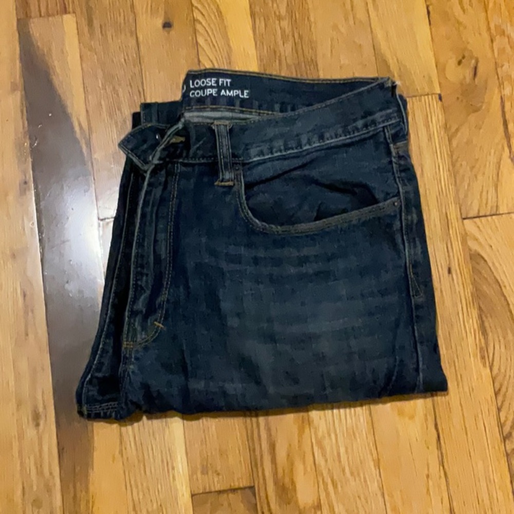 Men’s GAP Loose Fit 34x32 Blue Jeans
